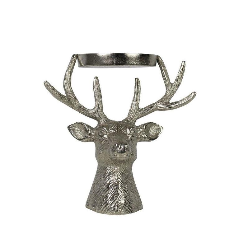 Candlestick Deer 16cm - 0