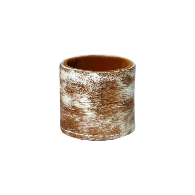 Napkin Ring cow brown