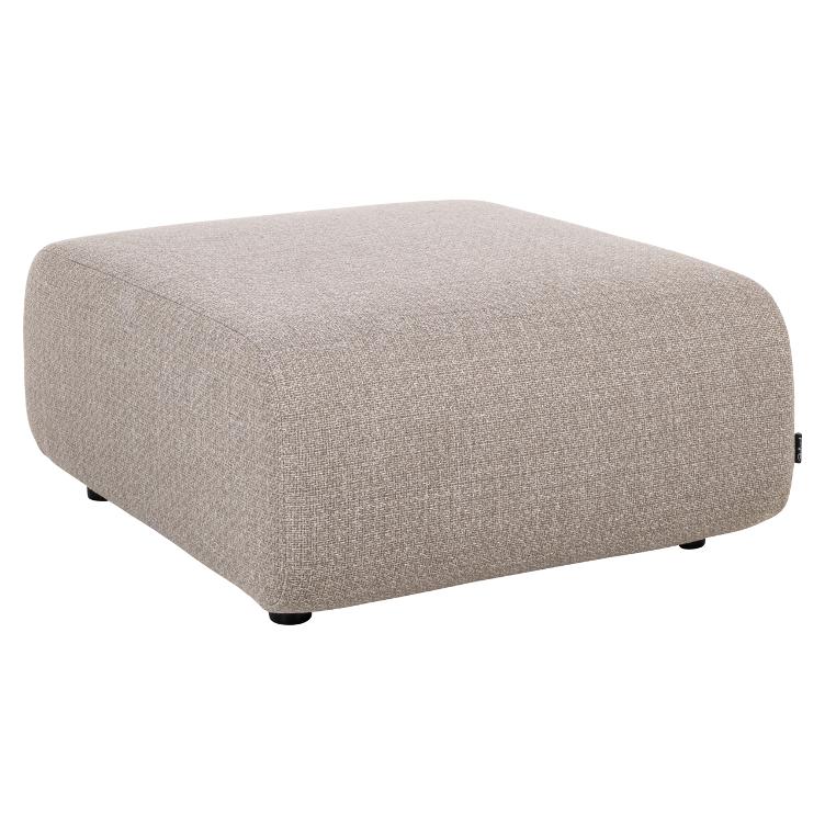 Outdoor pouffe & footstool Dawson greige alpine
