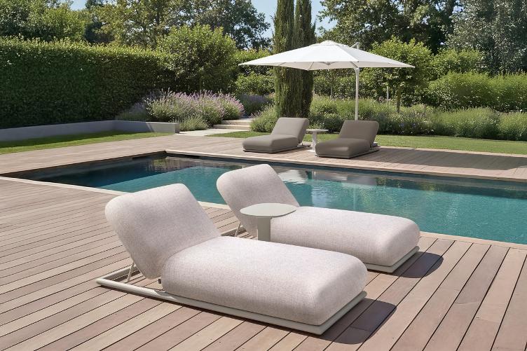 Outdoor daybed Sullivan beige alpine