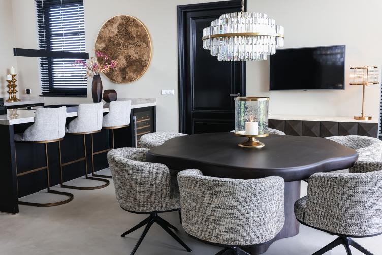 Dining table Sherman dark brown 150