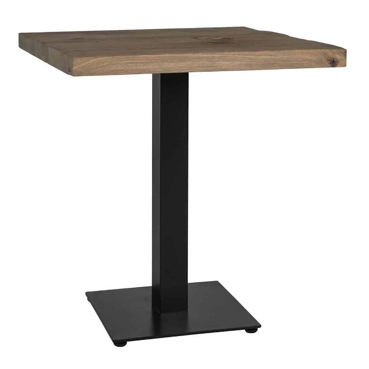 Esstisch Gastronomy Eiche 4cm Dick 70x70 Ein Bein Square 12731 Esstische Mobel Lehmanns Interior