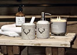 ISERE Felt Bath Accessories Beige glass