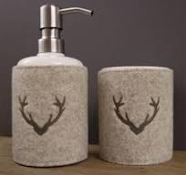 ISERE Felt Bath Accessories Noisette Dispenser