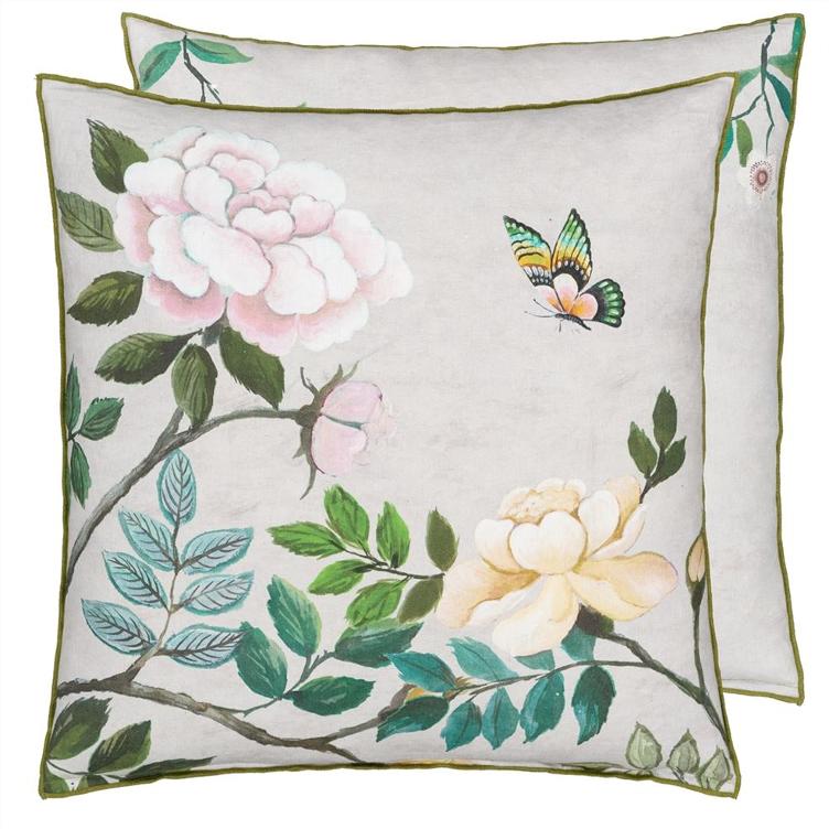 Porcelaine De Chine Cameo Linen Kissen 55x55