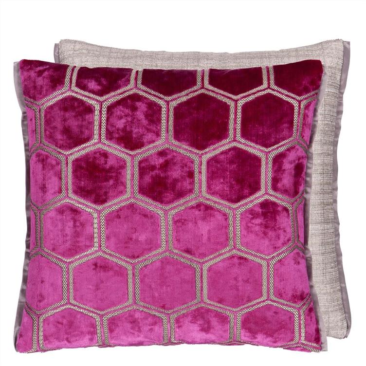 Manipur Fuchsia Kissen 43x43