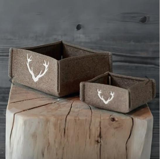 ISERE Pocket Emptier 22x22 H12, noisette