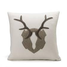 Weißes Aspen-Kissen 45x45