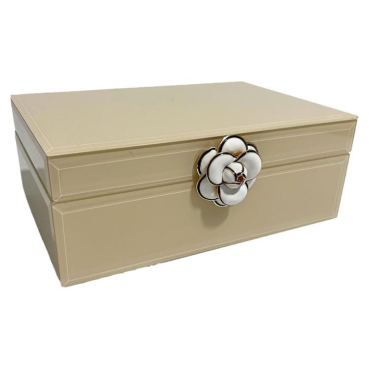 Aufbewahrungsbox Abbey groß (Ivory)