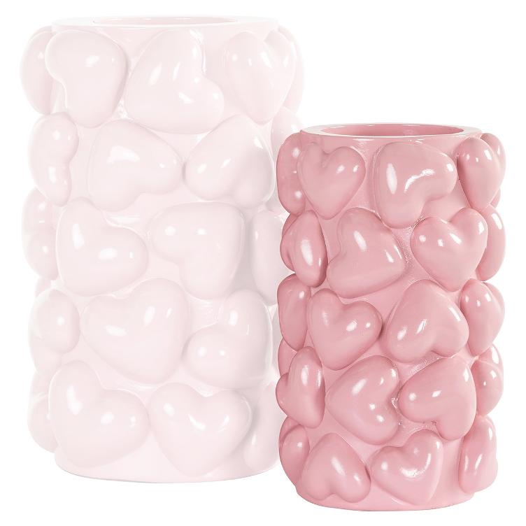 Kerzenhalter Emel Herzen klein (Pink) - 0