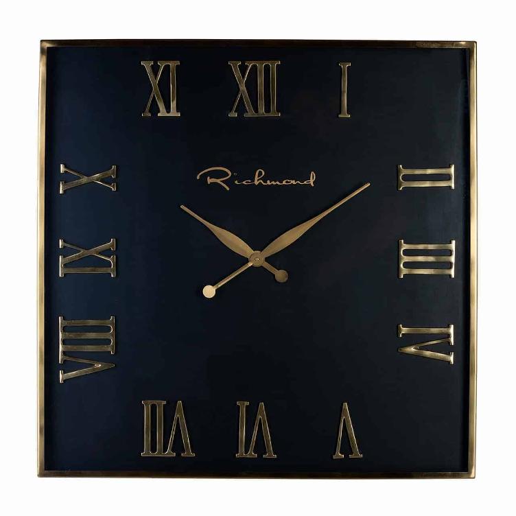 Clock Derial square gold - 0