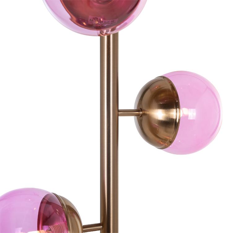 Stehlampe Zola Rosa (Pink) - 0