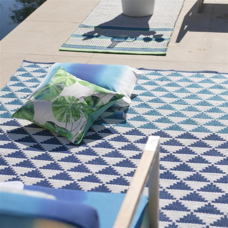 Biscayne Cobalt Standard Rug 160x260 cm outdoor