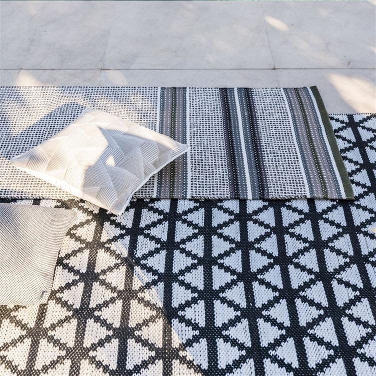 Delray Noir Standard Rug 160x260 cm outdoor