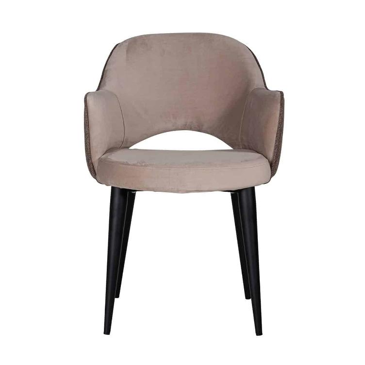 Chair Giovanna with armrest Quartz Khaki / Alaska Stone - 2