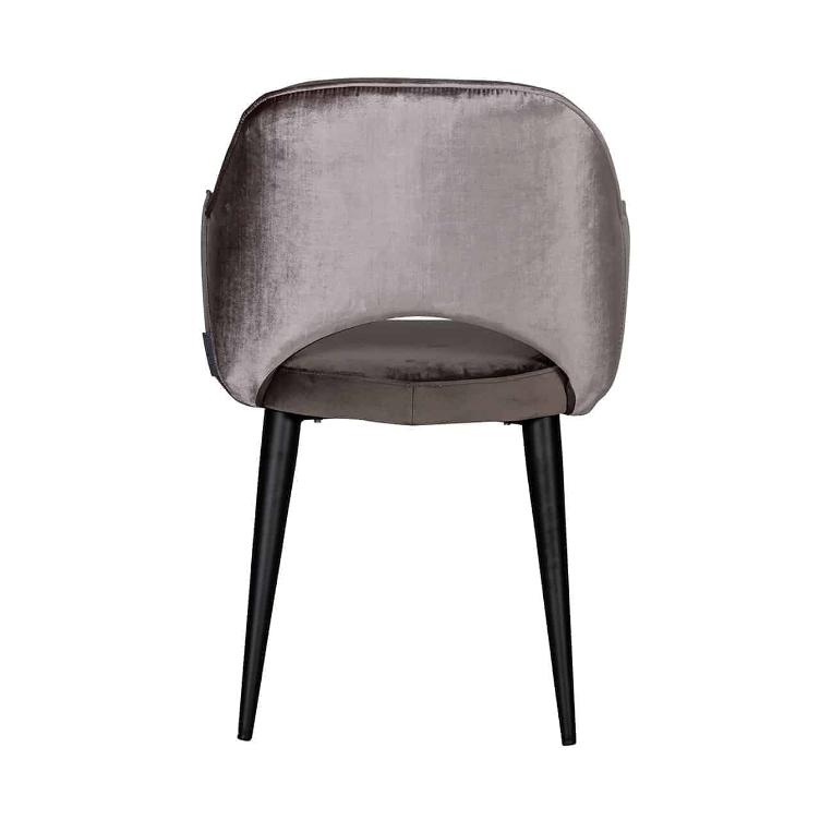 Chair Giovanna with armrest Quartz Stone / Emerald Stone - 1