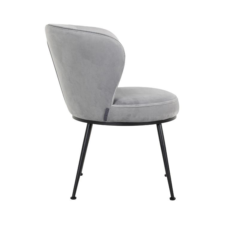 Chair Meadow Steel velvet - 0