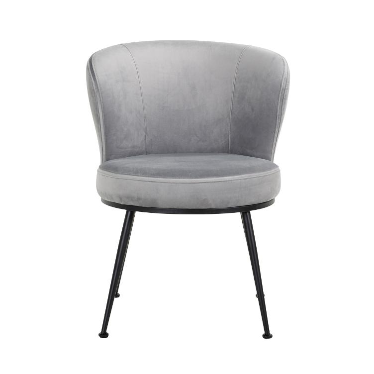 Chair Meadow Steel velvet - 2