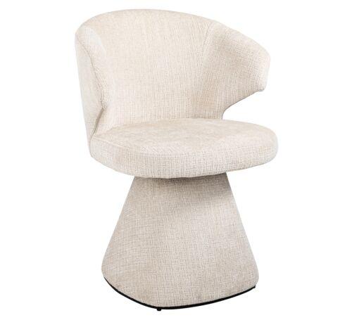 Esszimmerstuhl Gatsbi beige Chenille feuerhemmend (Niagara 902 beige Chenille)