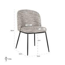 Stuhl Elvi trendy Natur feuerhemmend (Be Trendy 01 Nature)