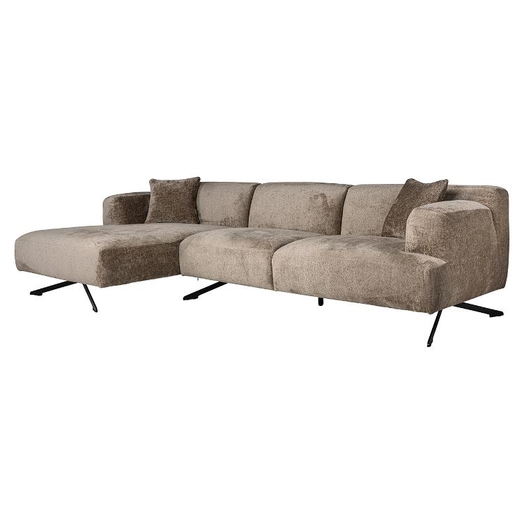 Couch Donovan (Bergen 104 taupe chenille)