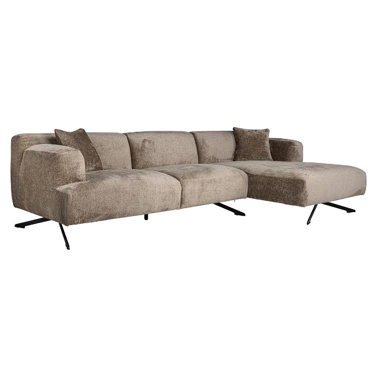 Couch Donovan (Bergen 104 taupe chenille)