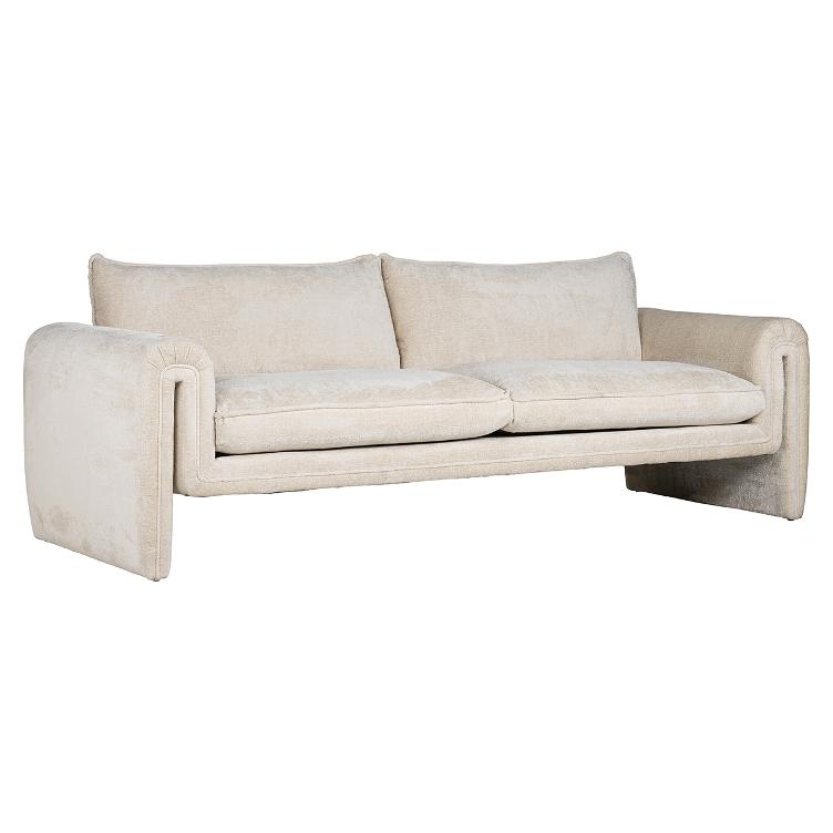 Couch Sandro white chenille (Bergen 900 white chenille)