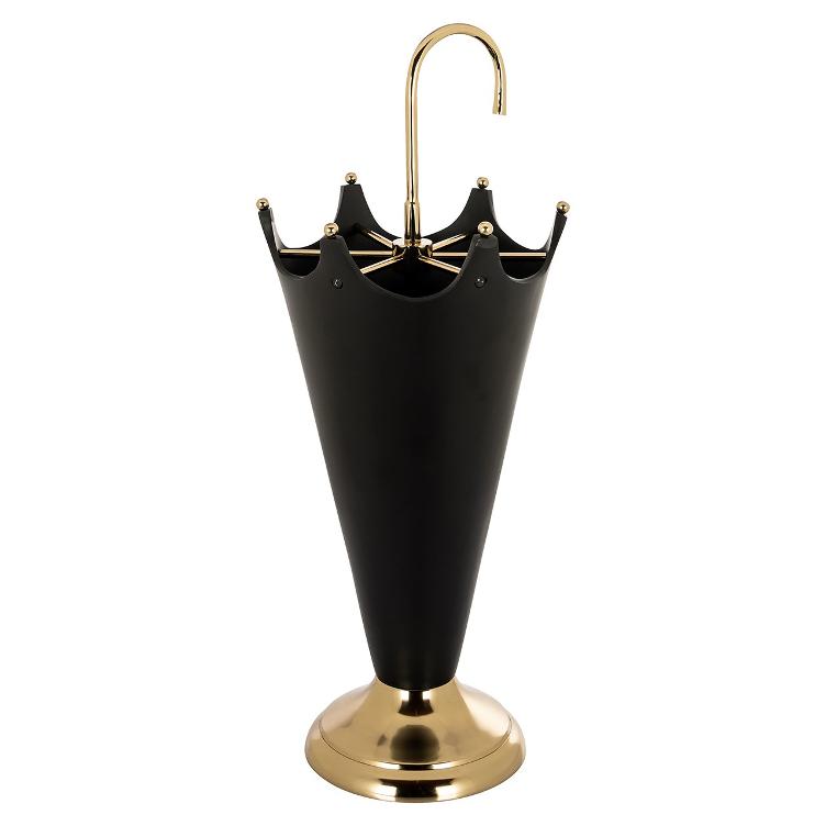 Schirmständer Jytte (Black/gold)