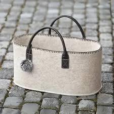 Filzkorb Mod. Nest Beige