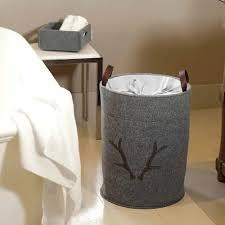 Laundry Basket H 58x36 taupe